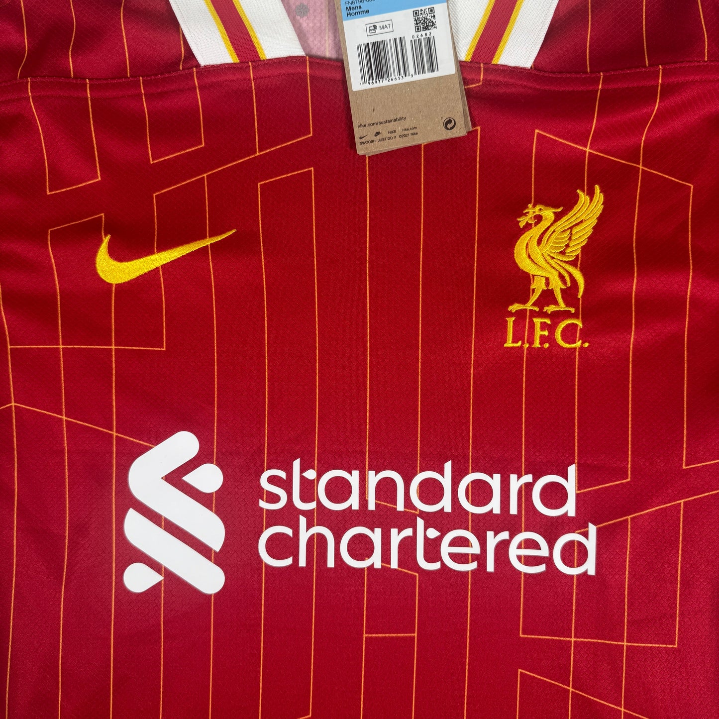 Liverpool 2024/2025 Home Football Shirt Medium BNWT