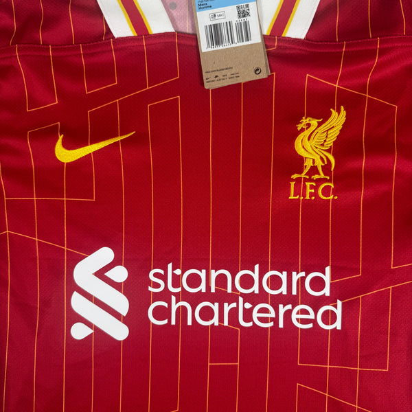 Liverpool 2024/2025 Home Football Shirt Medium BNWT