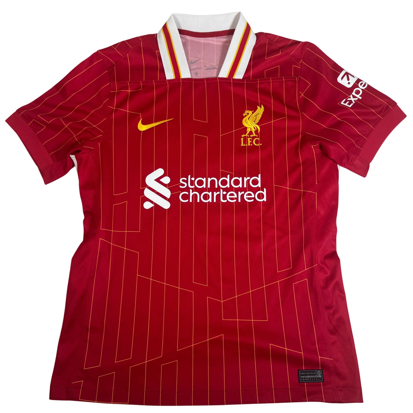 Mac Allister 10 Liverpool 2024/2025 Home Football Shirt Medium