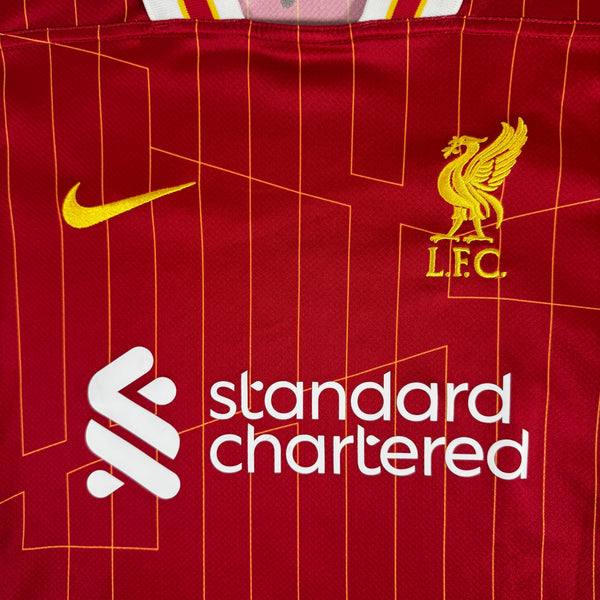 Liverpool 2024/2025 Home Football Shirt Small