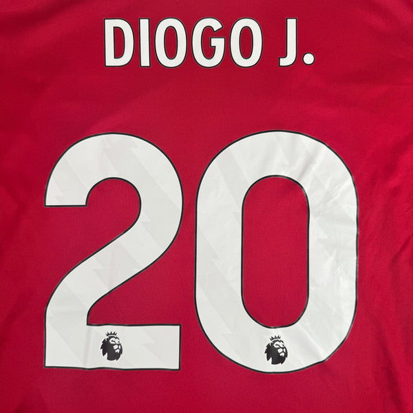 DIOGO J. 20 Liverpool 2025/2026 Home Football Shirt 2XL