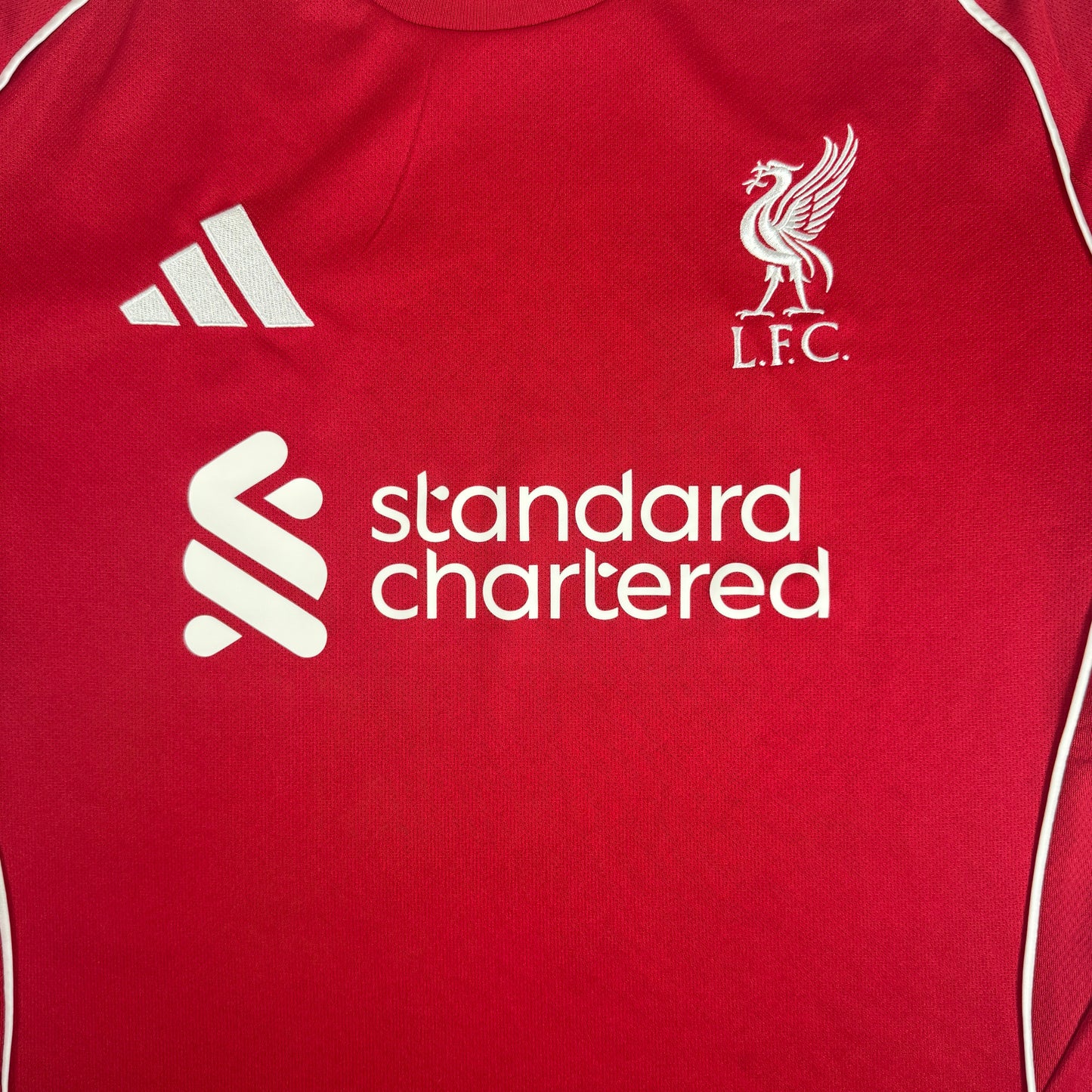 Liverpool 2025/2026 Home Football Shirt Large