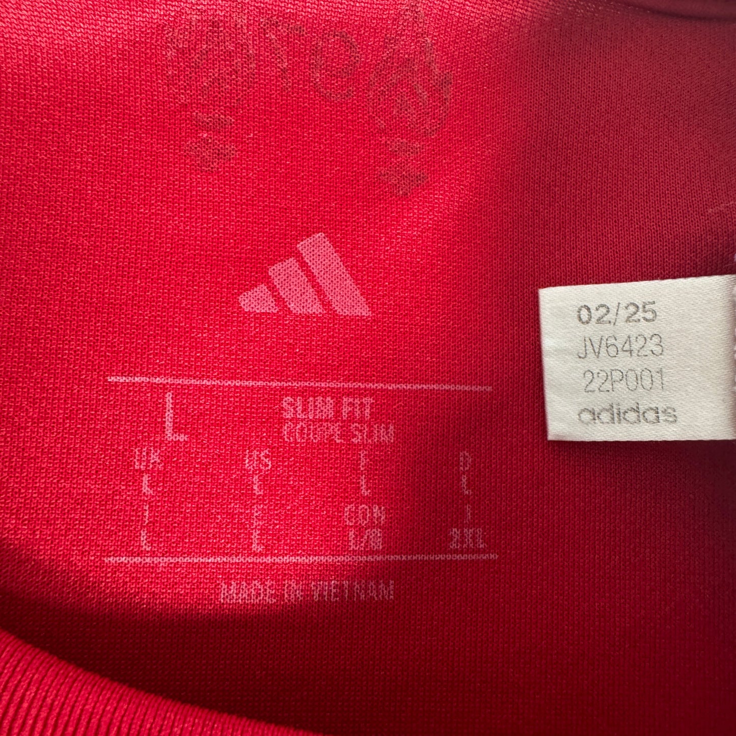 Liverpool 2025/2026 Home Football Shirt Large