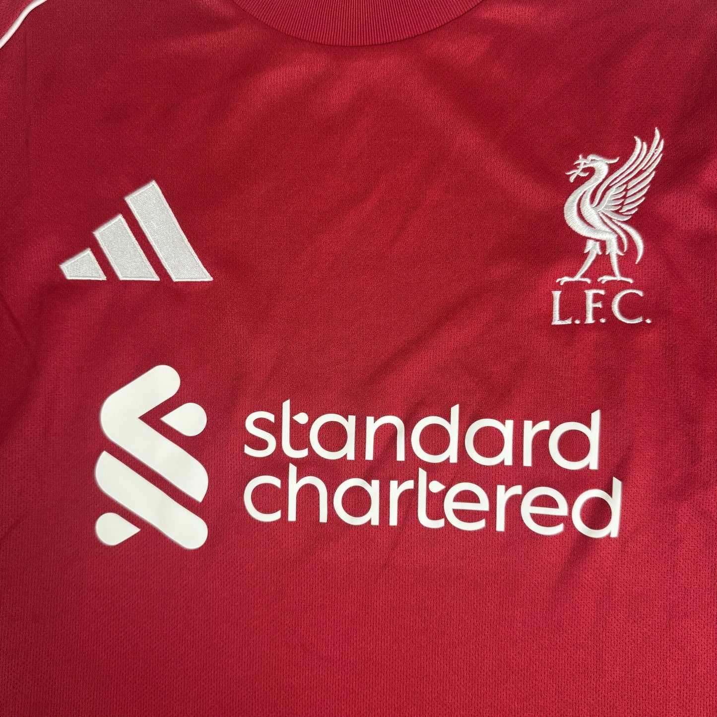 Liverpool 2025/2026 Home Football Shirt Large