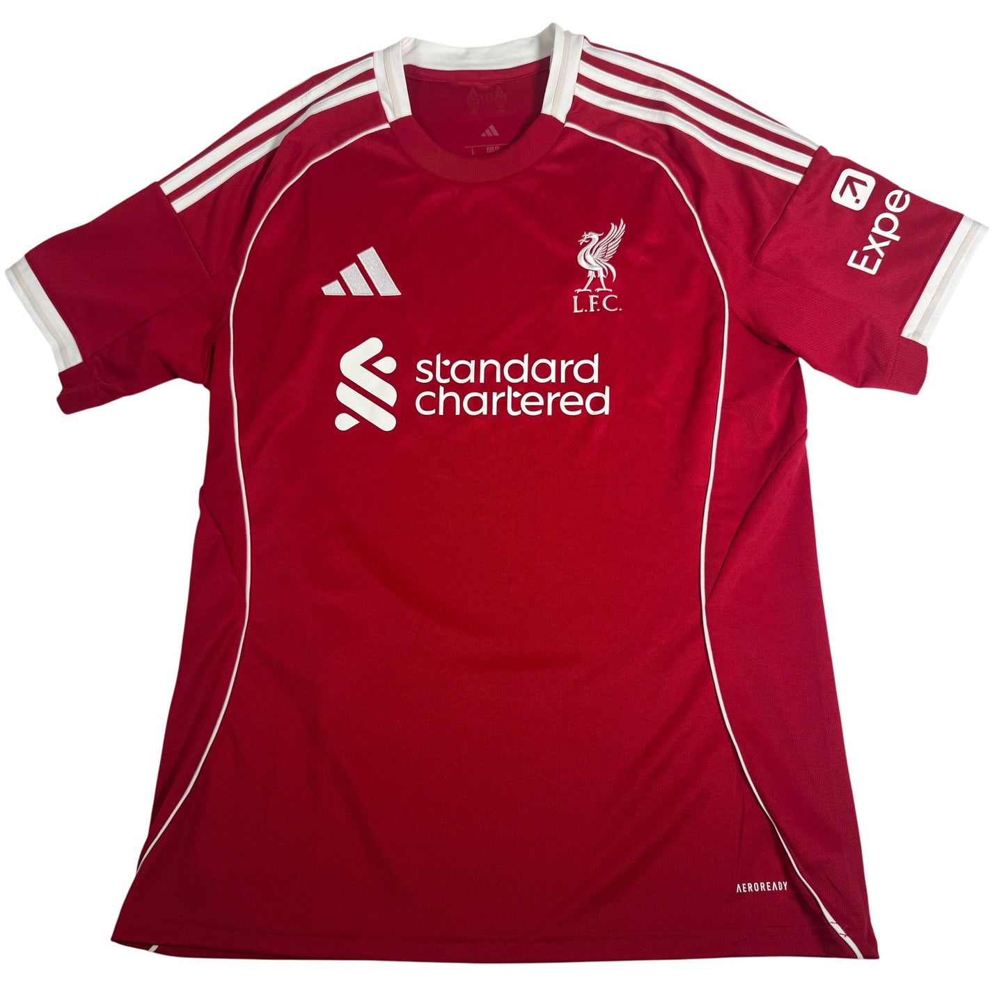 Liverpool 2025/2026 Home Football Shirt Large
