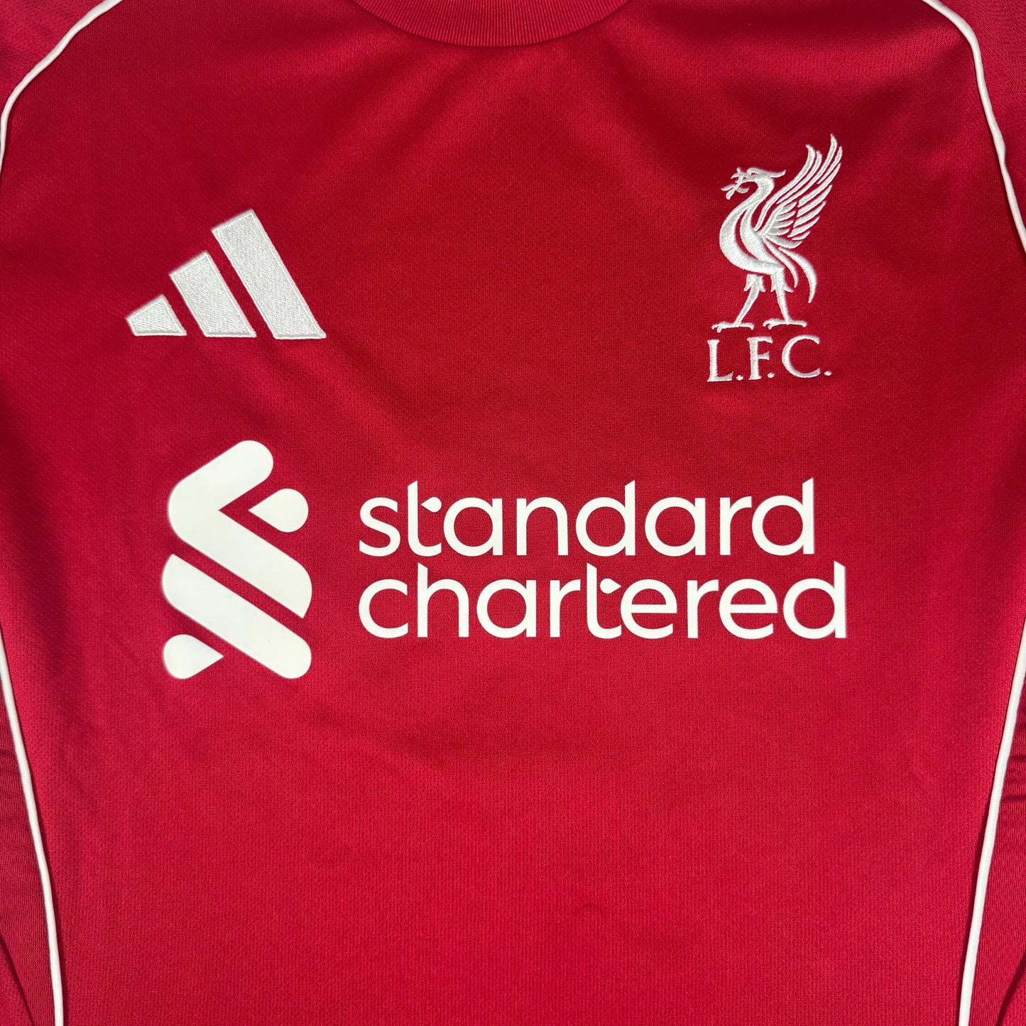 WIRTZ 7 Liverpool 2025/2026 Home Football Shirt Small