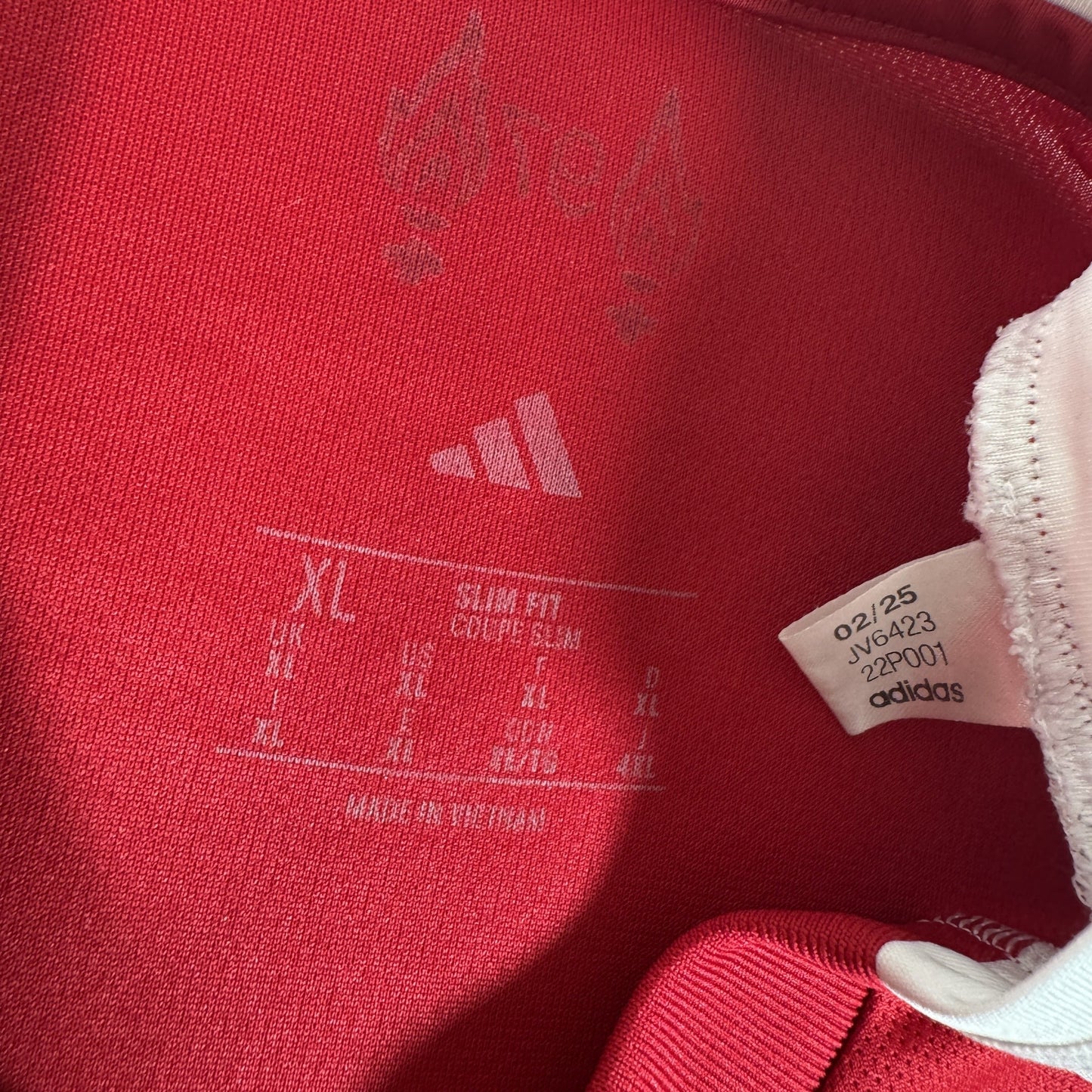 Liverpool 2025/2026 Home Football Shirt XL