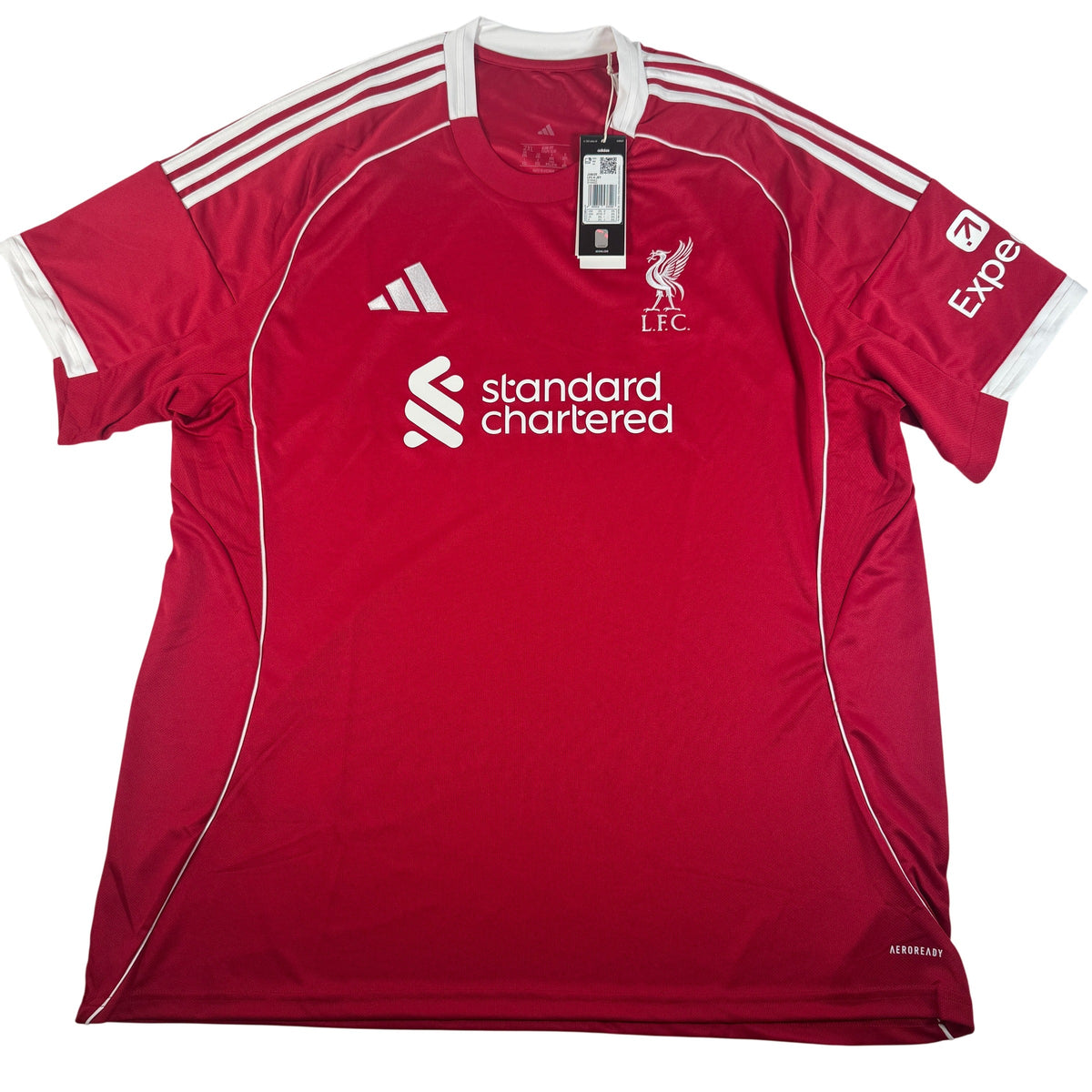 Liverpool 2025/2026 Home Football Shirt XXL BNWT
