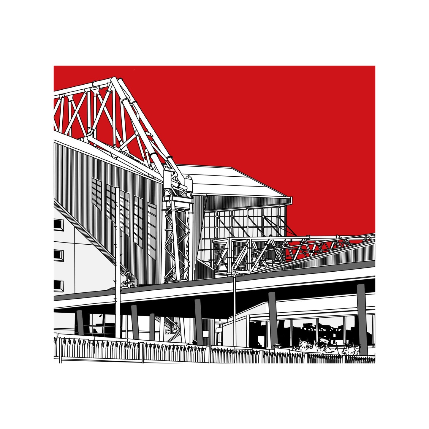 Liverpool Football Artwork - Anfield