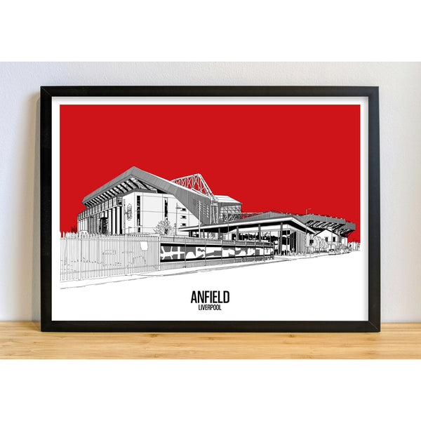 Liverpool Football Artwork - Anfield