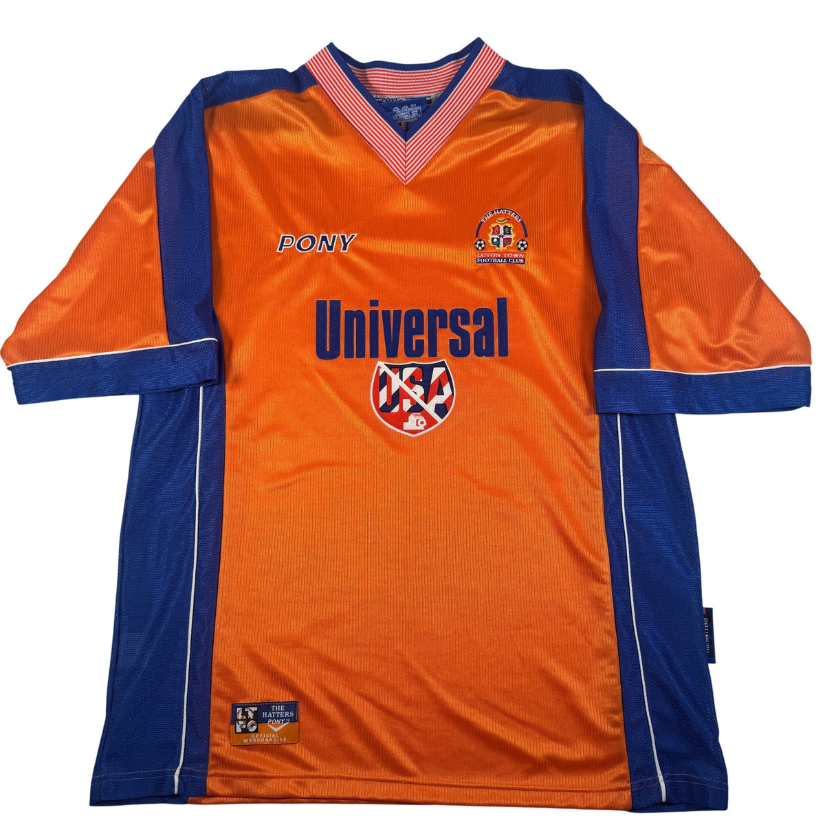 Luton Town 1997/1998/1999 Home Football Shirt Large