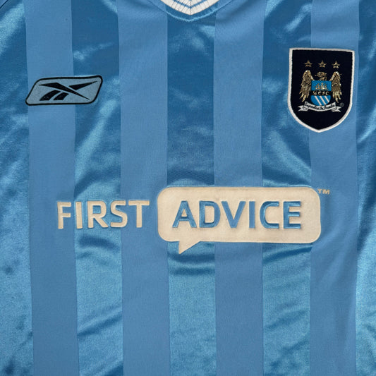Manchester City 2003/2004 Home Football Shirt Large