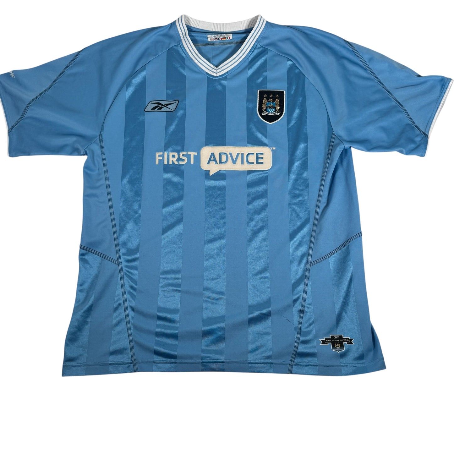 Manchester City 2003/2004 Home Football Shirt Large
