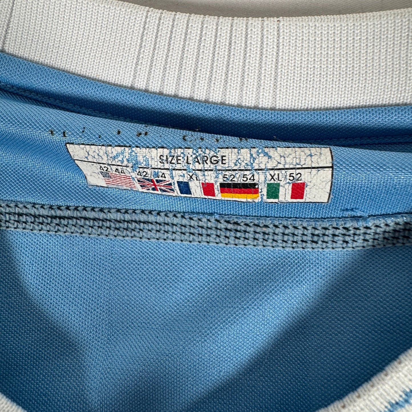 Manchester City 2003/2004 Home Football Shirt Large