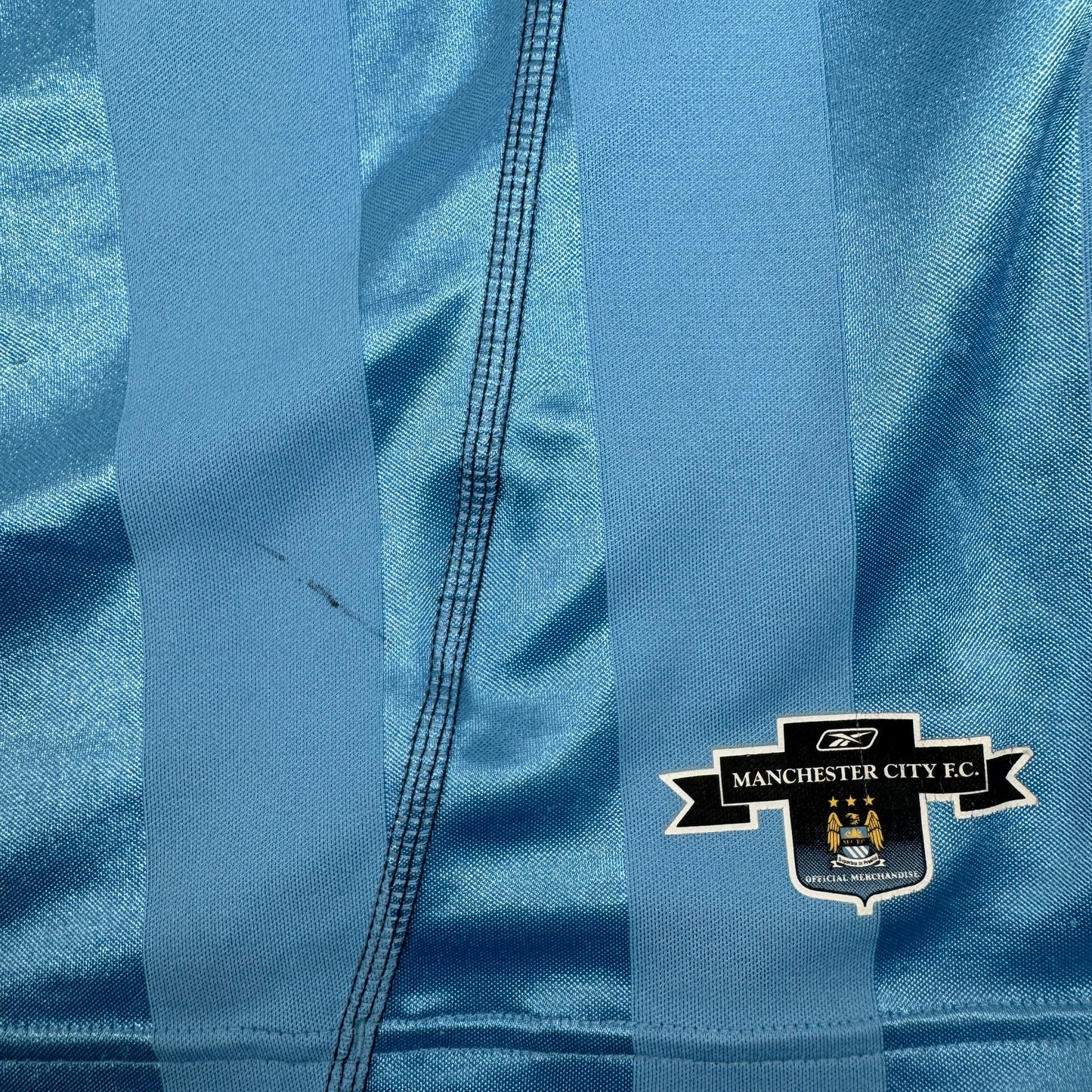 Manchester City 2003/2004 Home Football Shirt Large