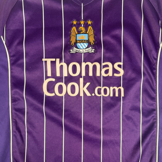 Manchester City 2007/2008 Away Football Shirt Large
