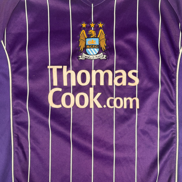 Manchester City 2007/2008 Away Football Shirt Large