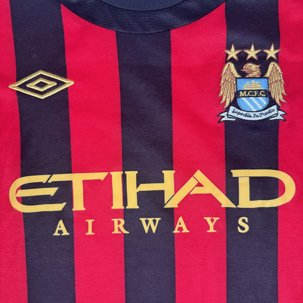 Manchester City 2011/2012 Away Long Sleeve Football Shirt XL