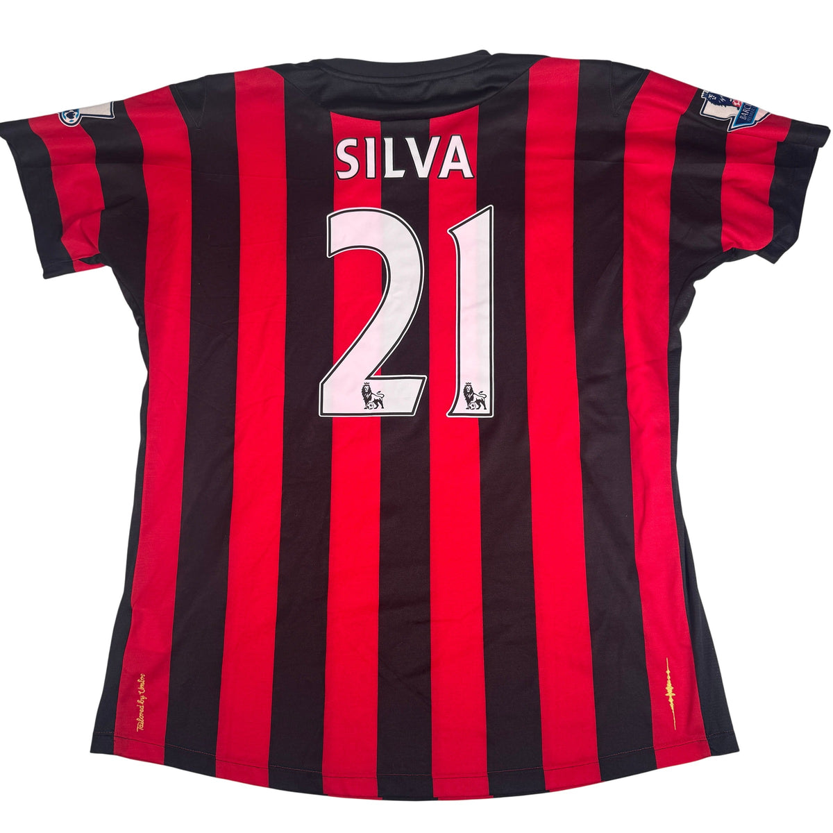 Silva 21 Manchester City 2011/2012 Away Football Shirt XL