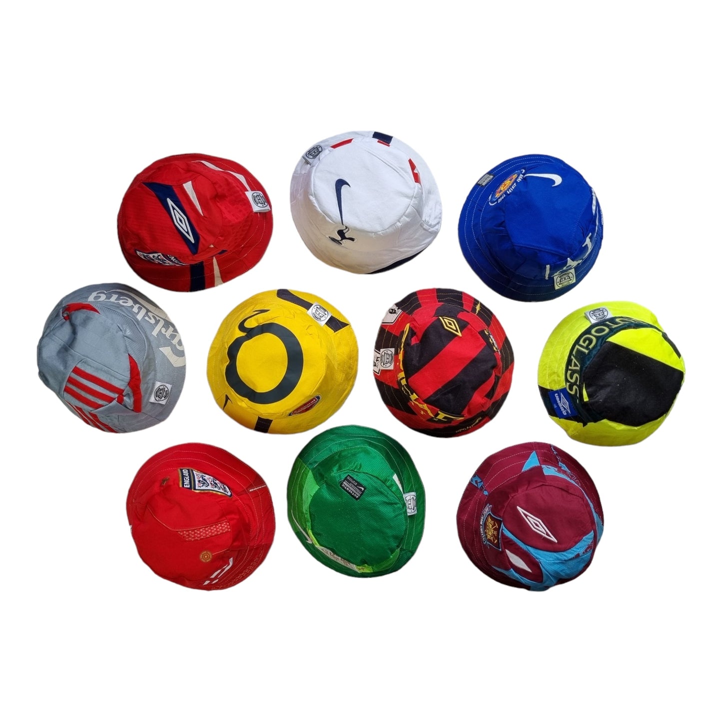 Manchester City 2011/12 Away Shirt Reworked Bucket Hat