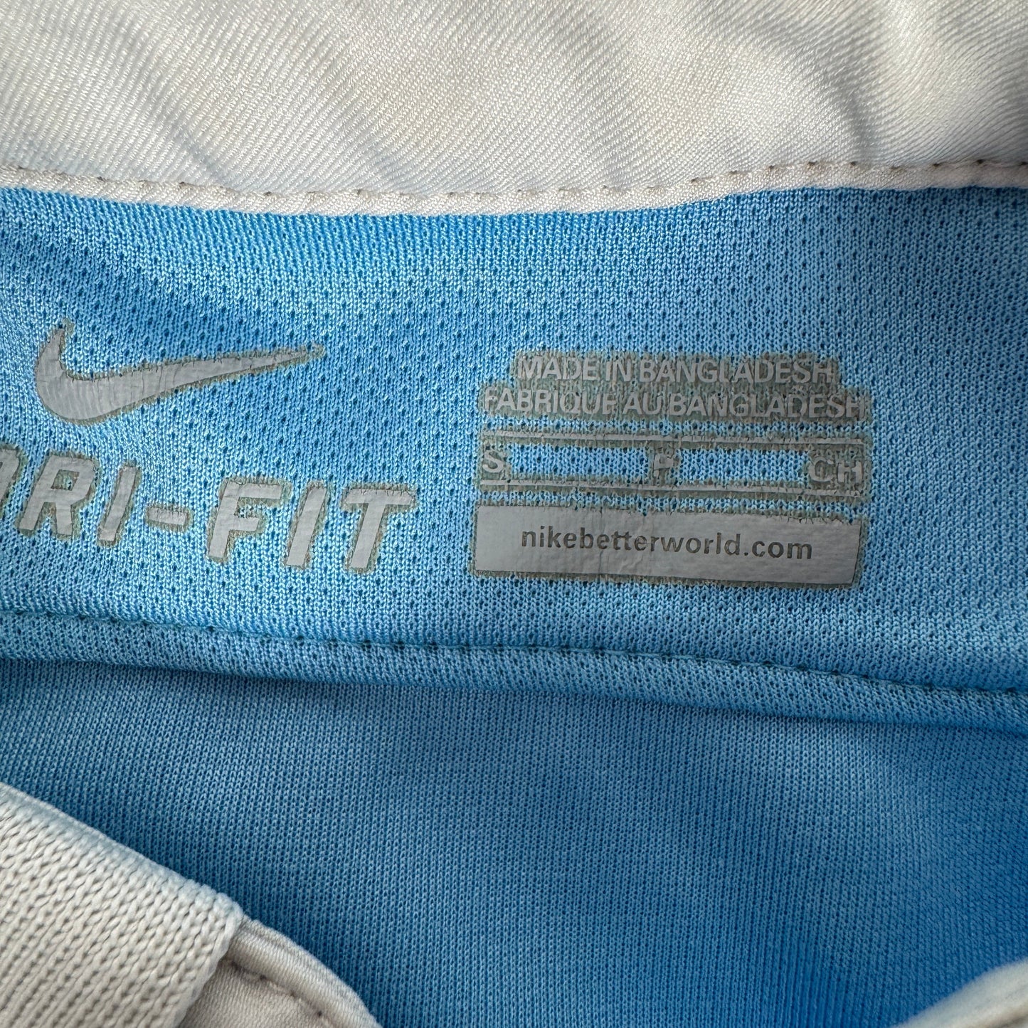 Manchester City 2015/2016 Home Football Shirt Small