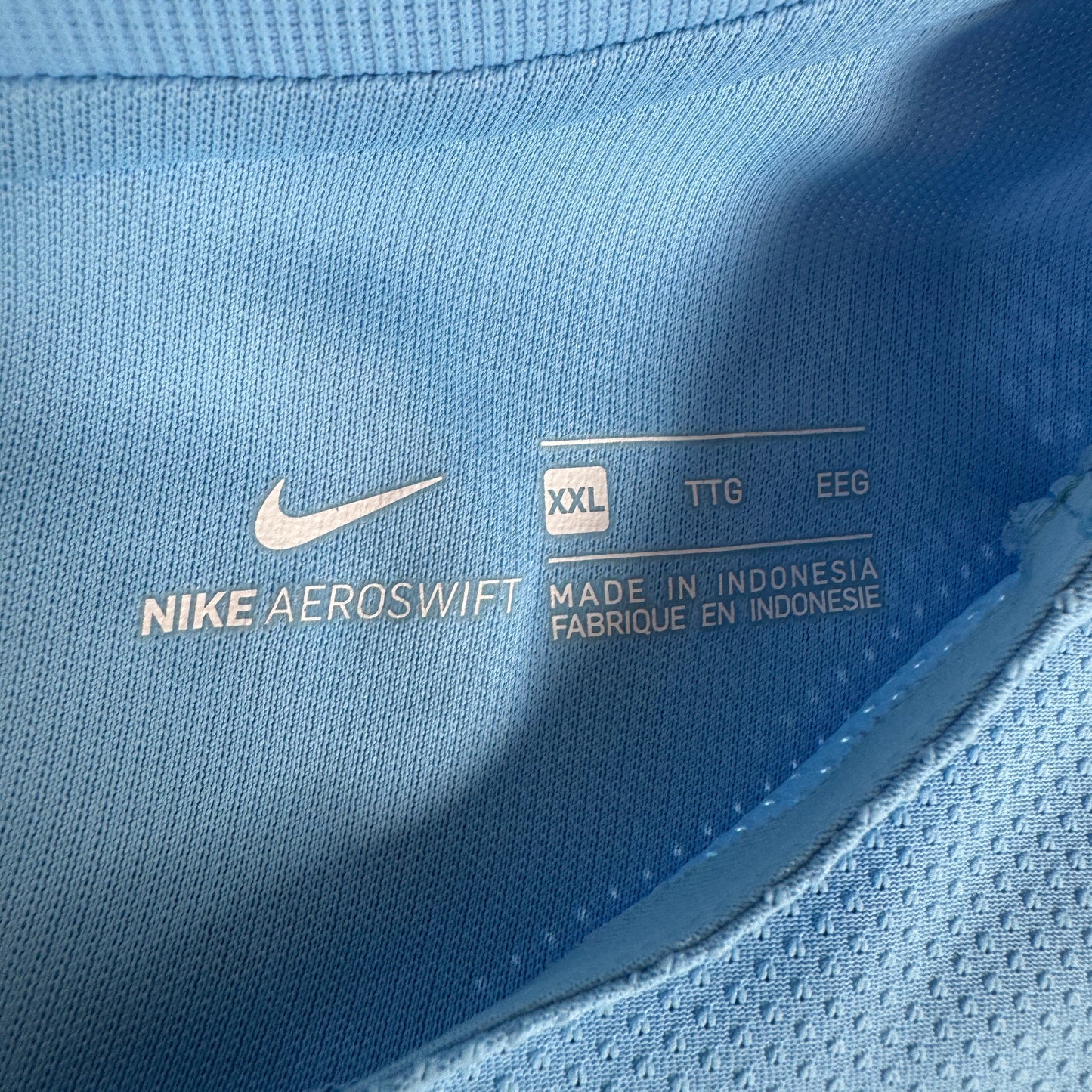 Manchester City 2017/2018 Home Player Spec Football Shirt 2XL