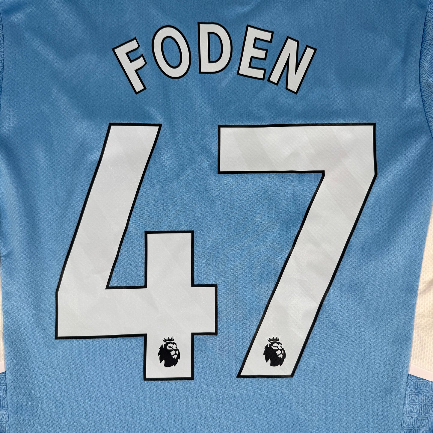 FODEN 47 Manchester City 2021/2022 Home Football Shirt Medium