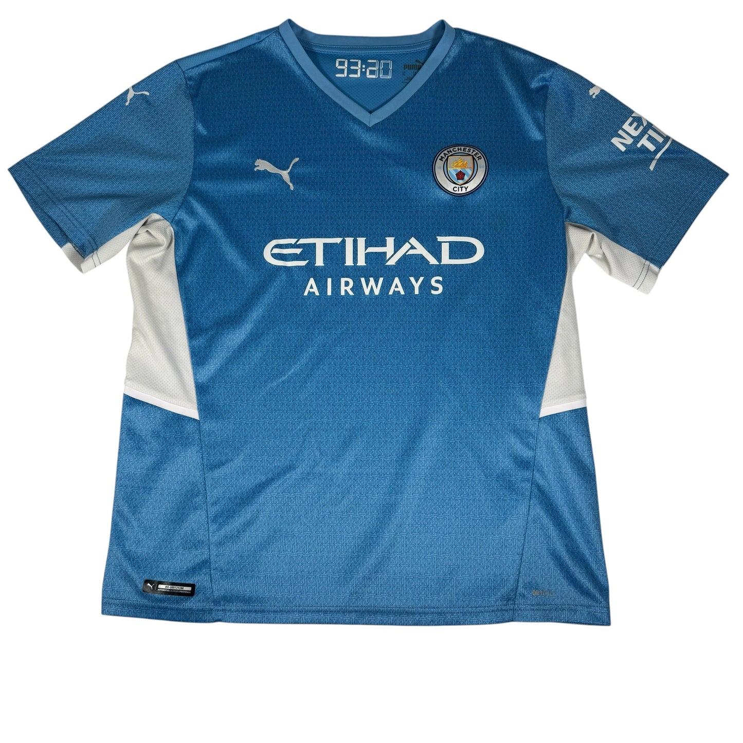 Manchester City 2021/2022 Home Football Shirt XL