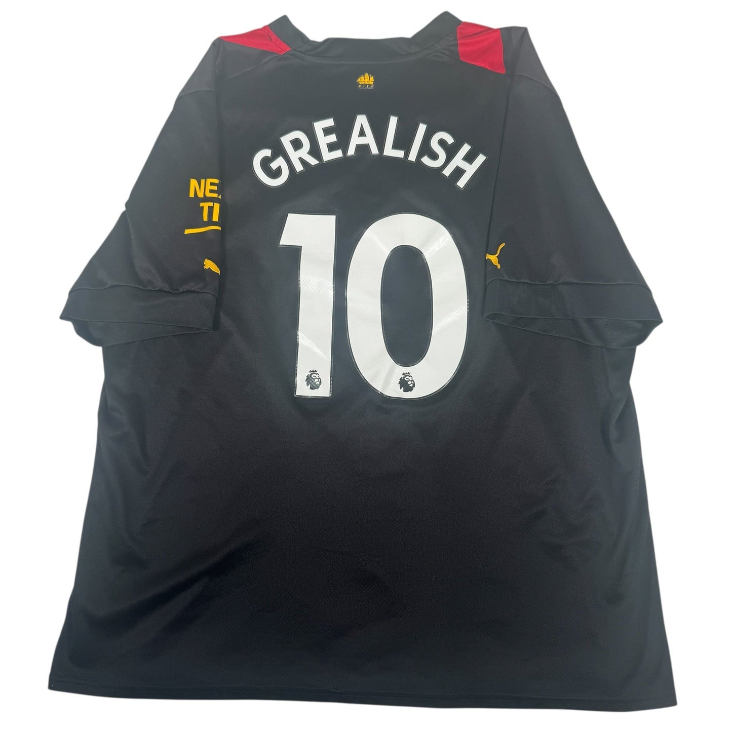 GREALISH 10 Manchester City 2022/2023 Away Football Shirt 3XL