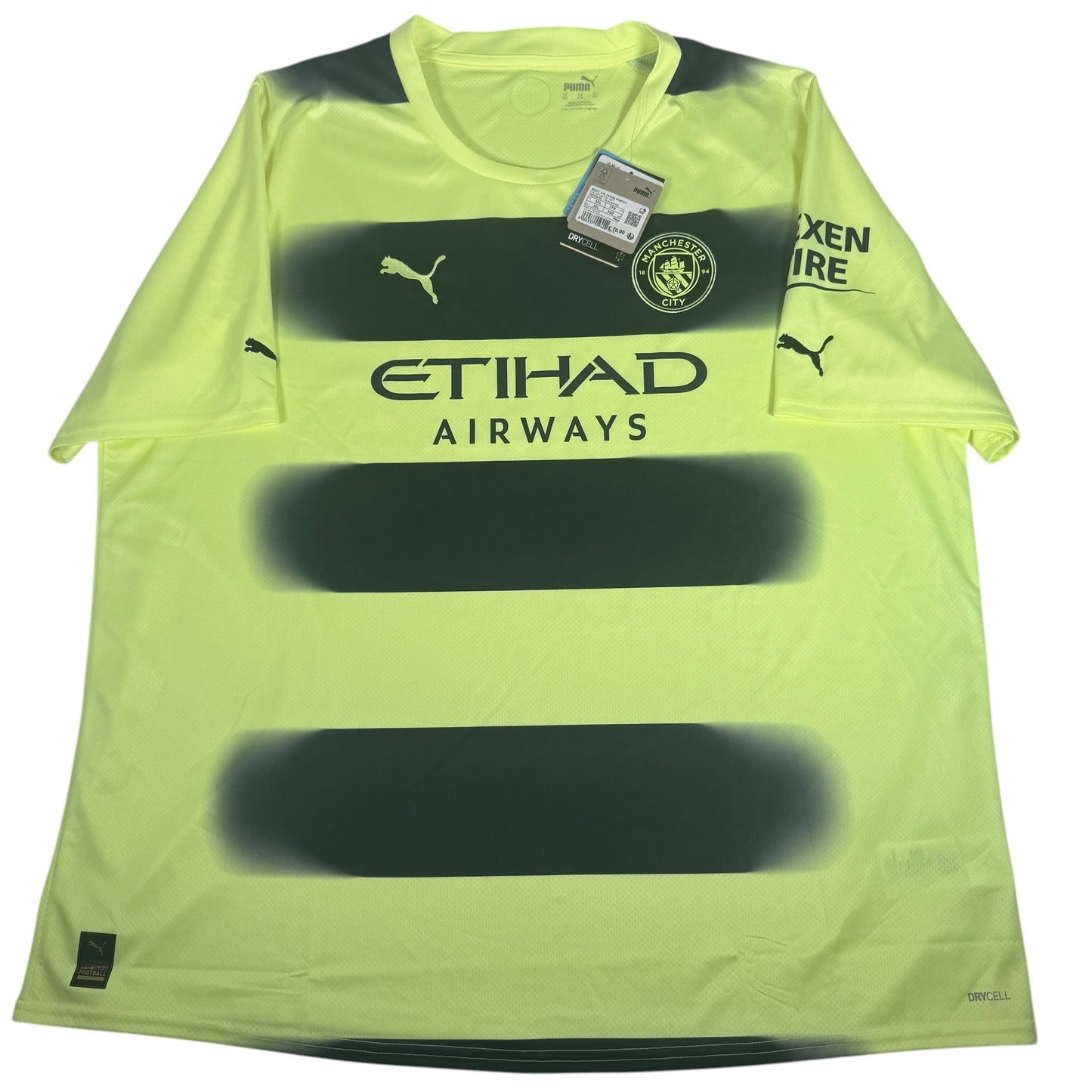 Manchester City 2022/2023 Third Football Shirt 3XL BNWT