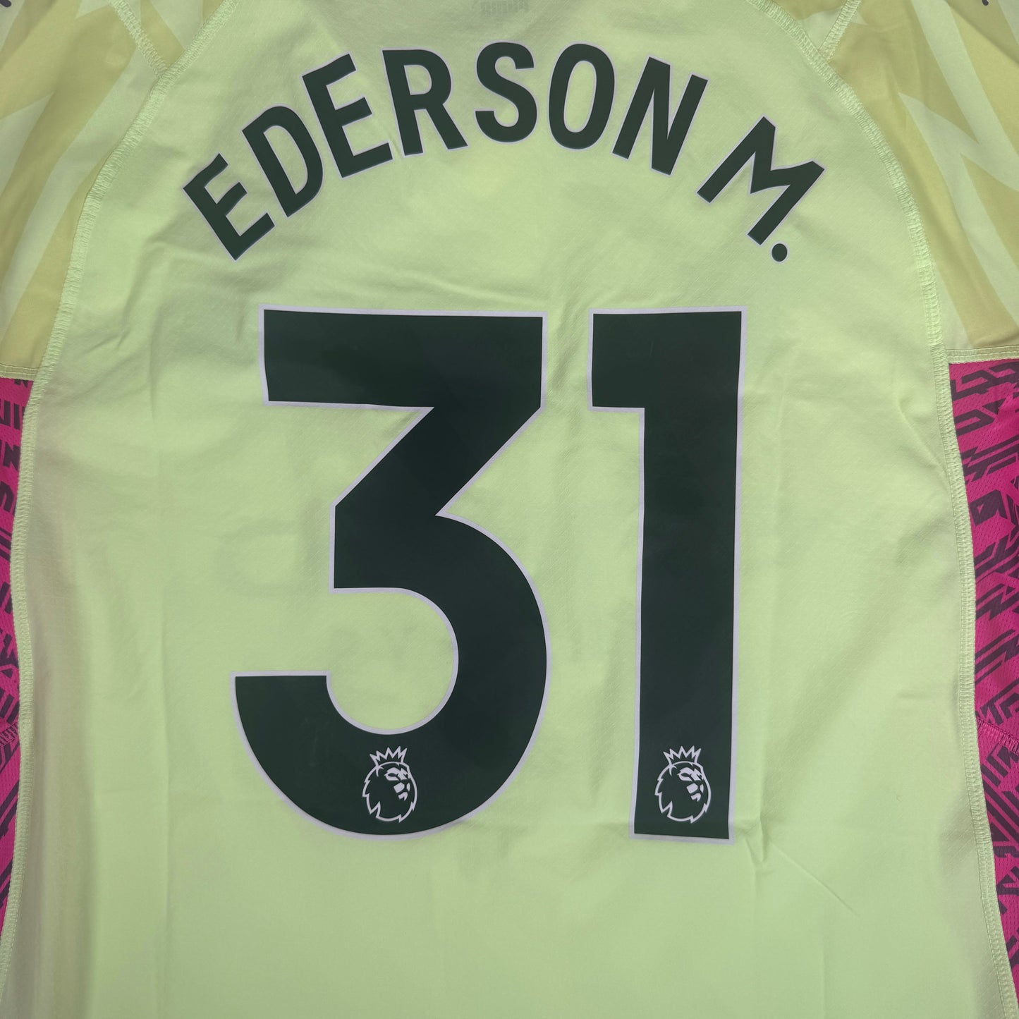 EDERSON Manchester City 2023/2024 Ultraweave Goalkeeper Football Shirt XL BNWT
