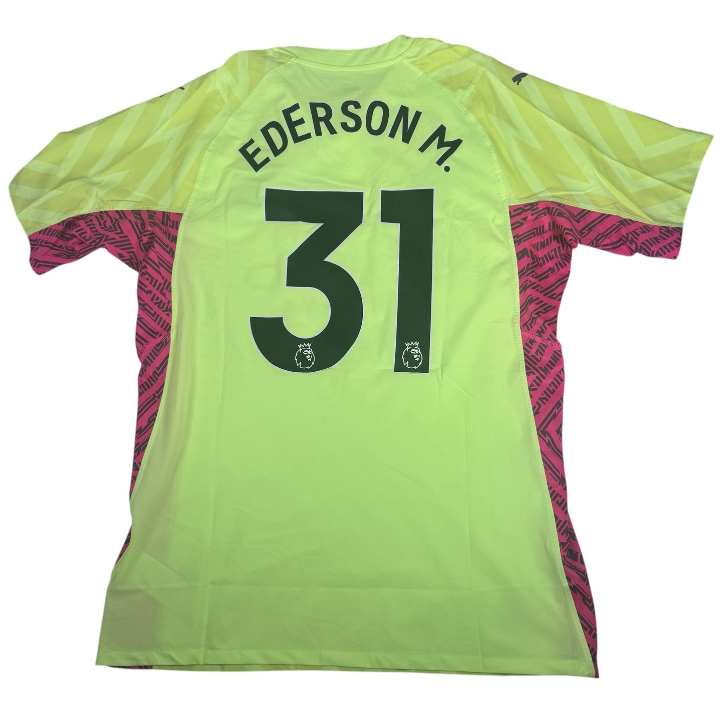 EDERSON Manchester City 2023/2024 Ultraweave Goalkeeper Football Shirt XL BNWT