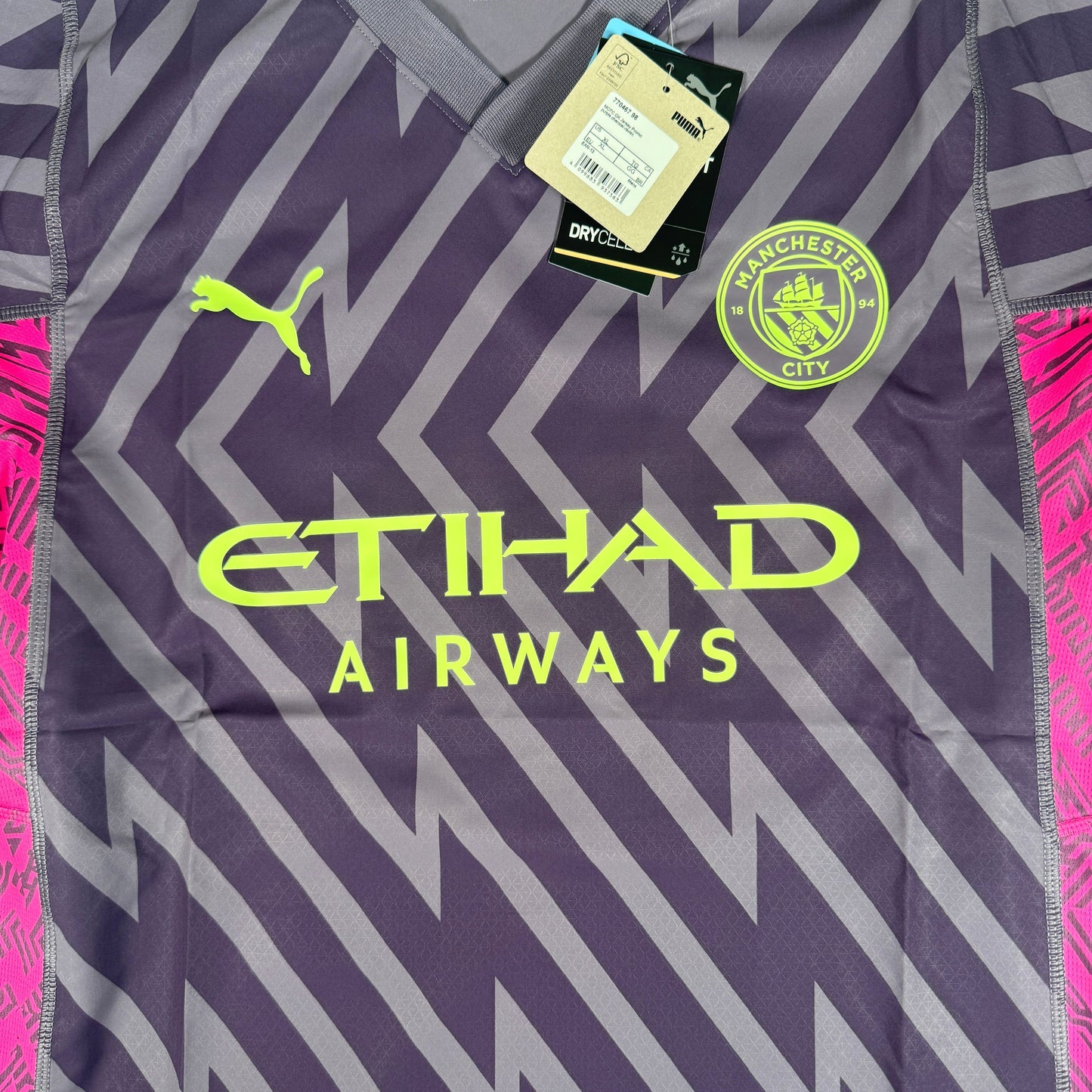 EDERSON Manchester City 2023/2024 Ultraweave Goalkeeper Football Shirt XL BNWT