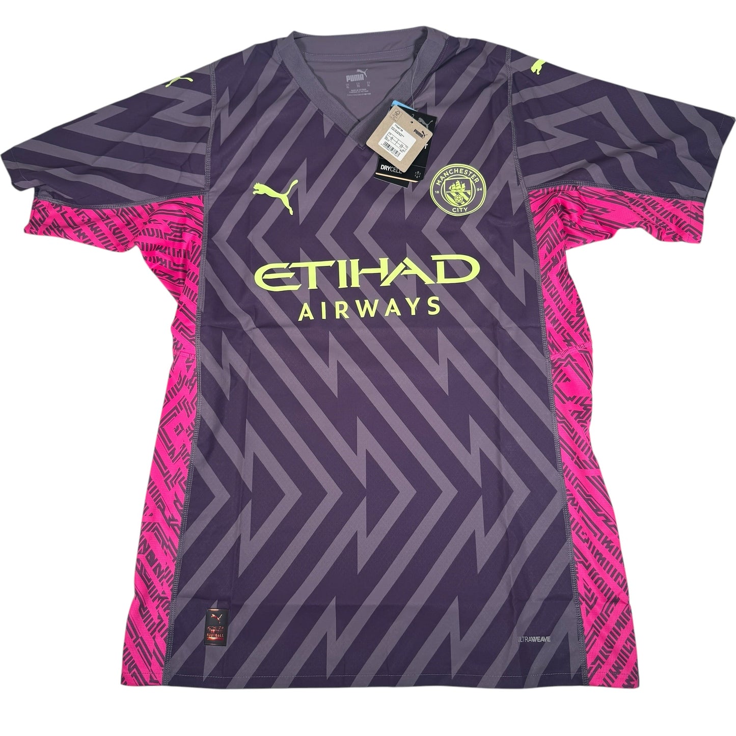 EDERSON Manchester City 2023/2024 Ultraweave Goalkeeper Football Shirt XL BNWT