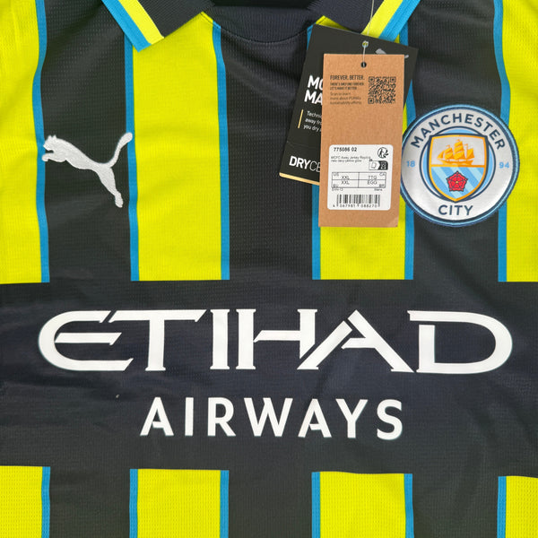 Manchester City 2024/2025 Away Football Shirt 2XL BNWT