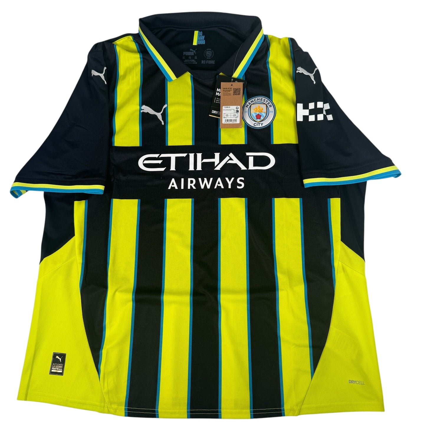 Manchester City 2024/2025 Away Football Shirt 2XL BNWT