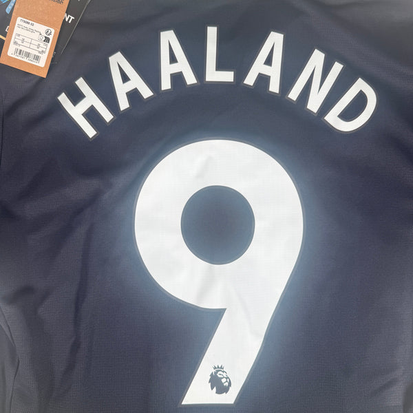 HAALAND 9 Manchester City 2024/2025 Away Football Shirt Medium BNWT