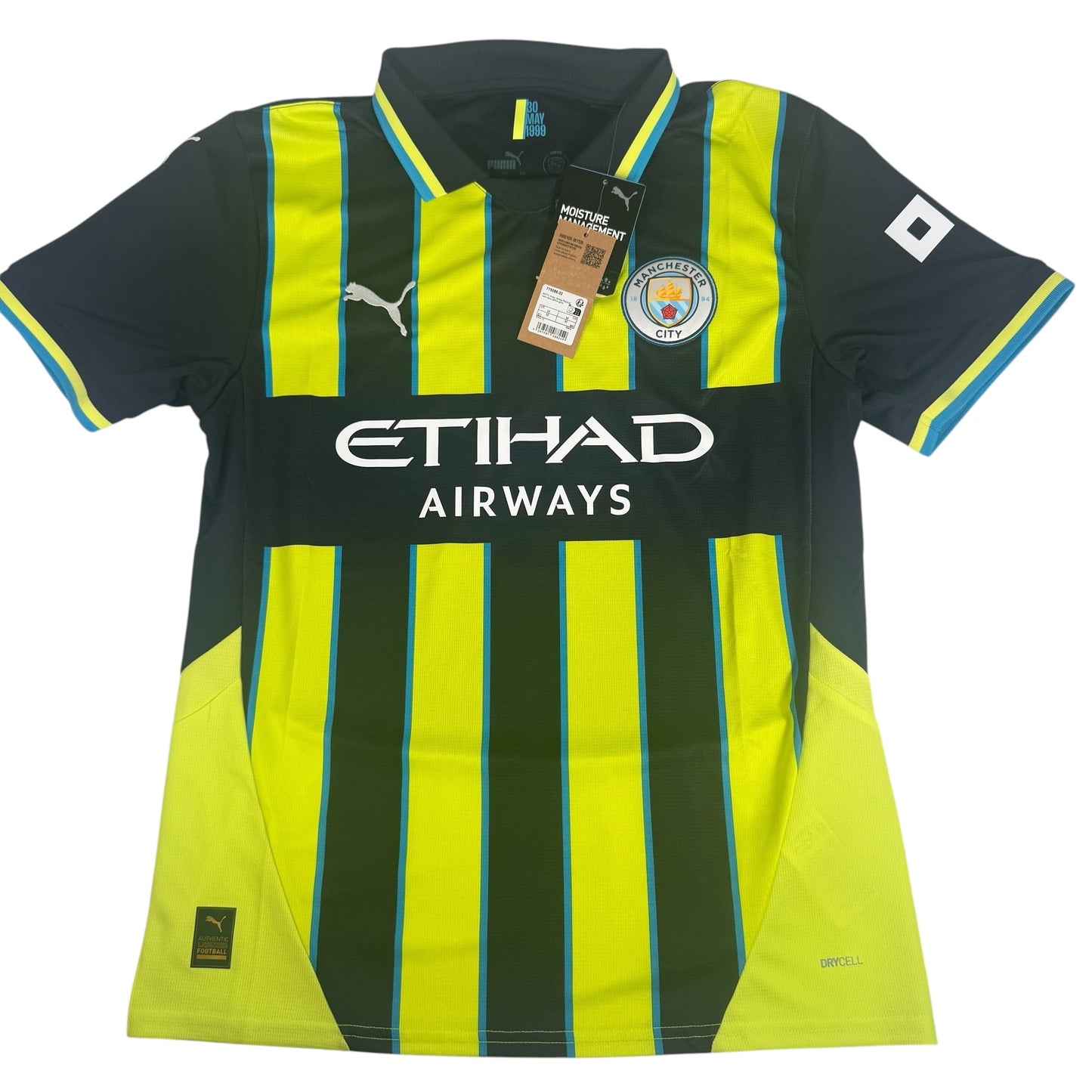 HAALAND 9 Manchester City 2024/2025 Away Football Shirt Medium BNWT