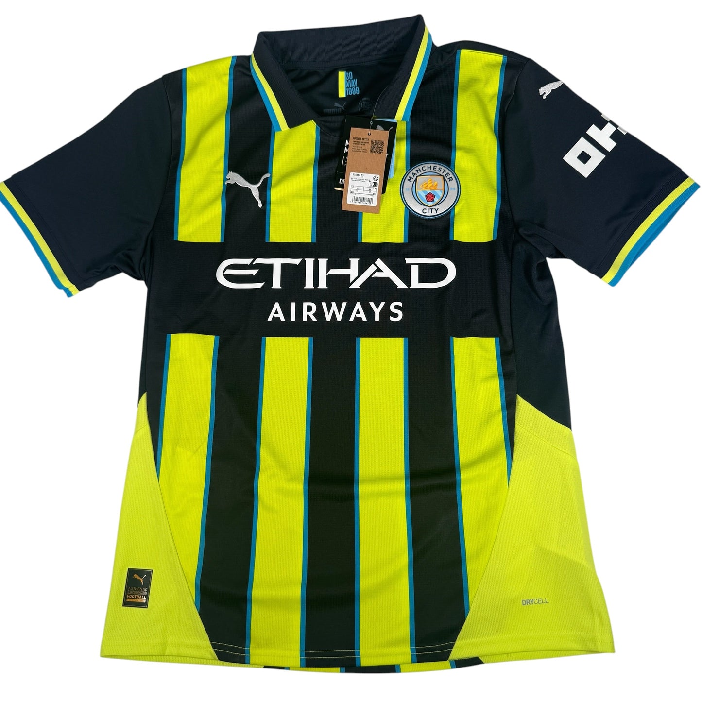 Manchester City 2024/2025 Away Football Shirt Medium BNWT