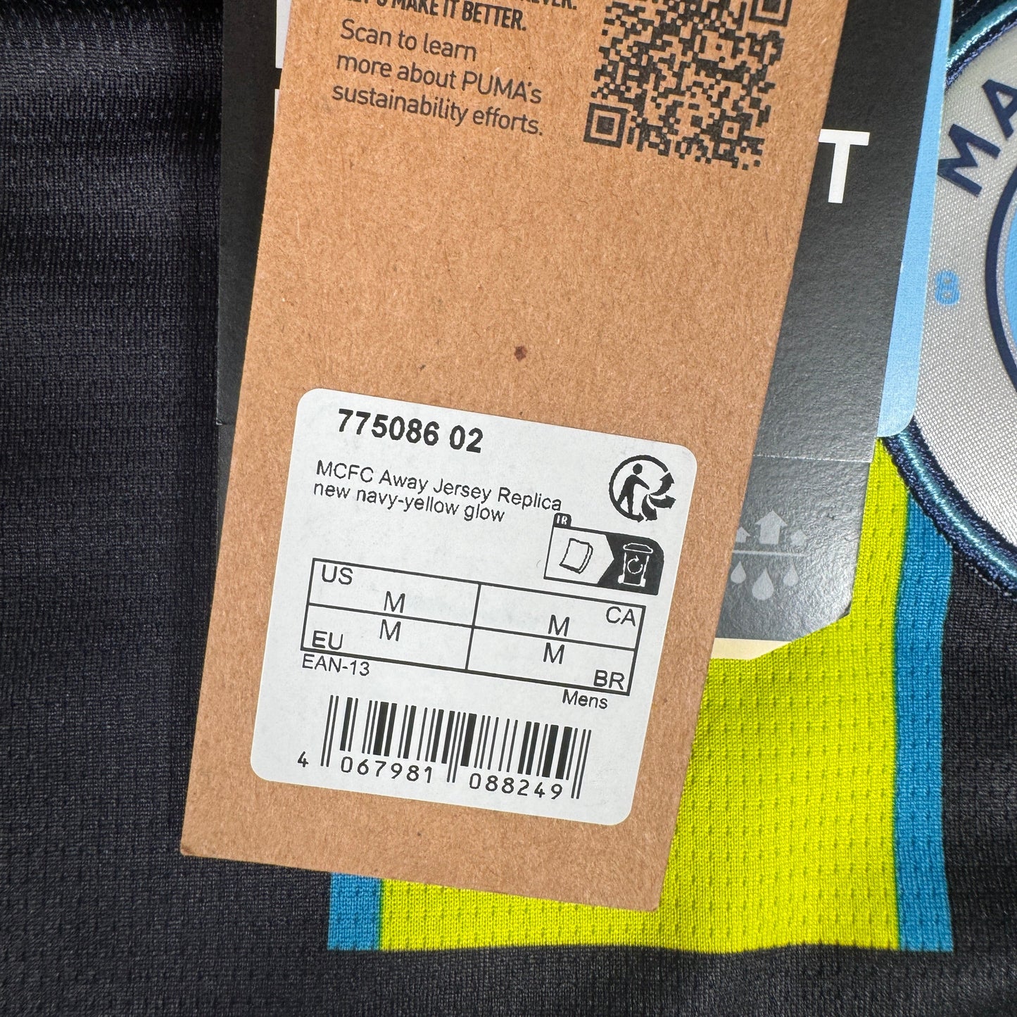 Manchester City 2024/2025 Away Football Shirt Medium BNWT