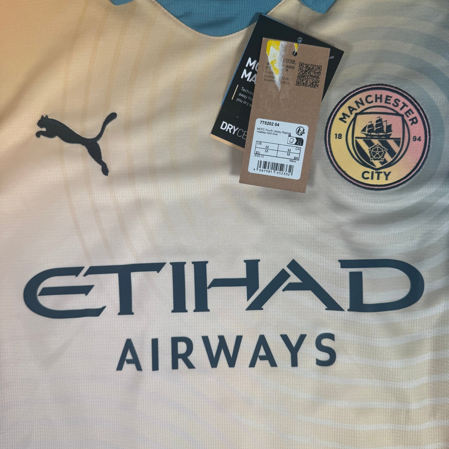 DOKU 11 Manchester City 2024/2025 Fourth Football Shirt Medium BNWT