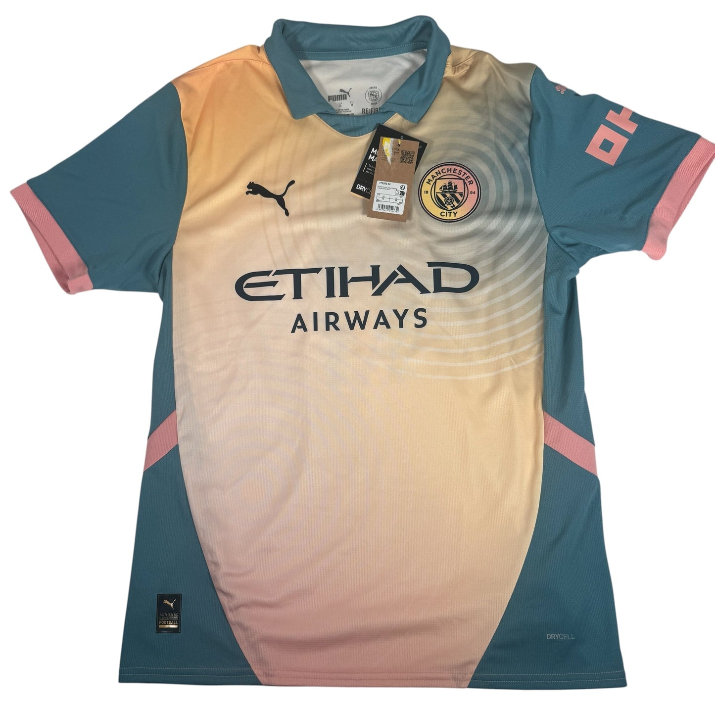 DOKU 11 Manchester City 2024/2025 Fourth Football Shirt Medium BNWT