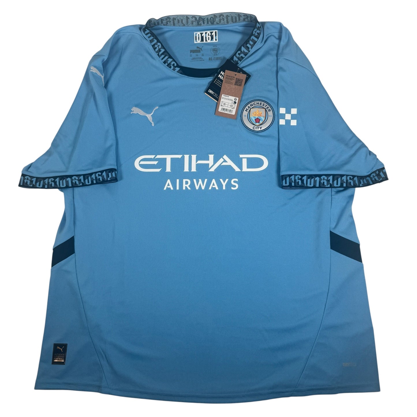 Manchester City 2024/2025 Home Football Shirt 2XL BNWT