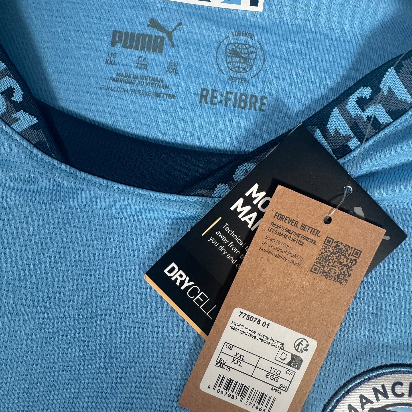 Manchester City 2024/2025 Home Football Shirt 2XL BNWT