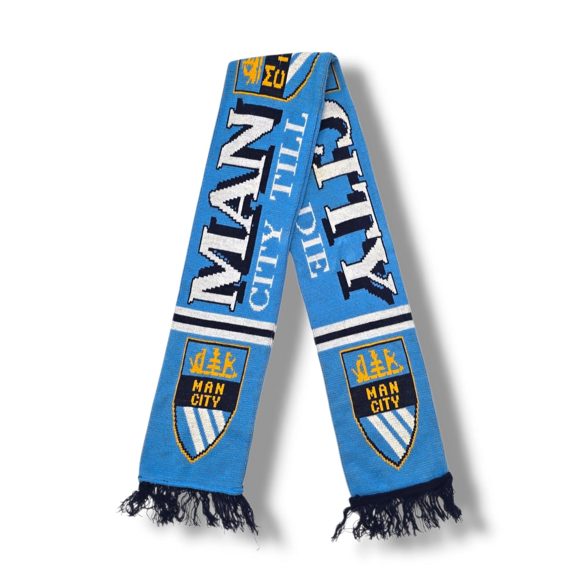 Manchester City Vintage Football Scarf