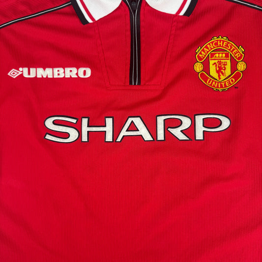 Manchester United 1998/1999/2000 Home Football Shirt XL