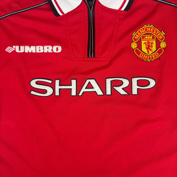 Manchester United 1998/1999/2000 Home Football Shirt XL