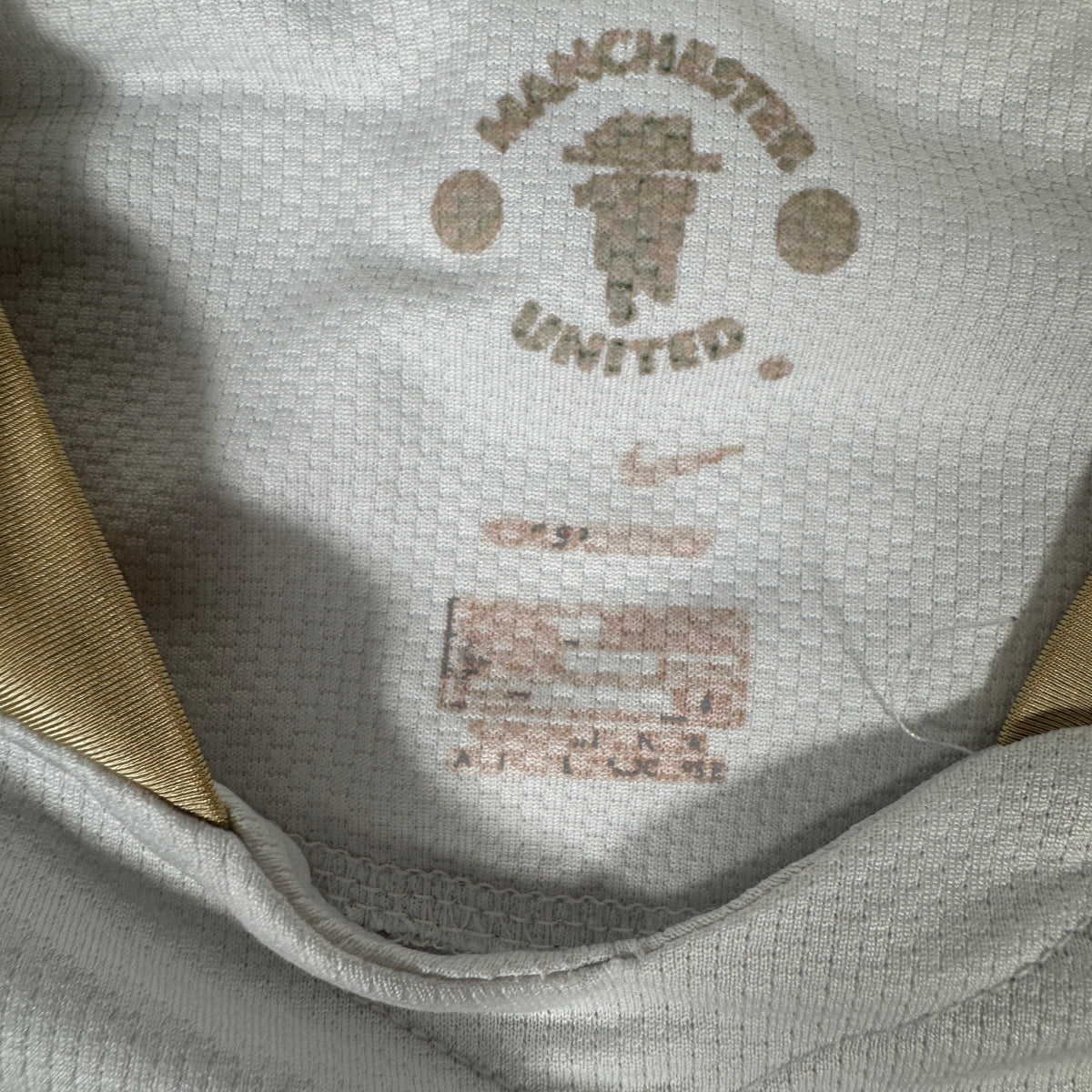 ROONEY 8 Manchester United 2006/2007/2008 Away Long Sleeve Football Shirt 2XL