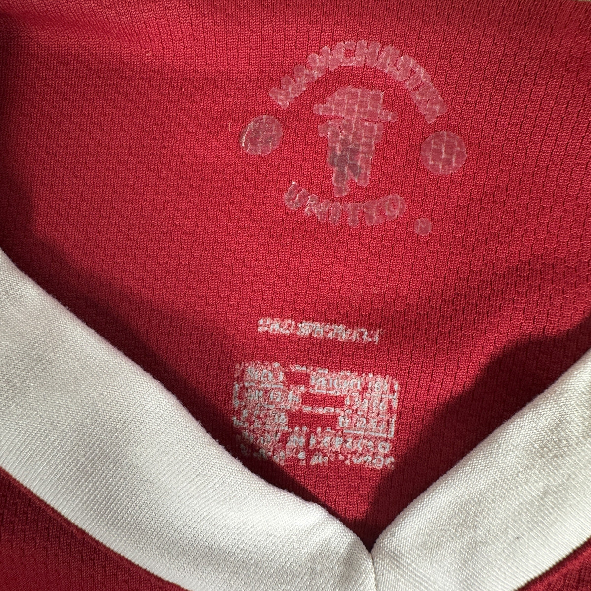 Manchester United 2006/2007 Home Football Shirt Large