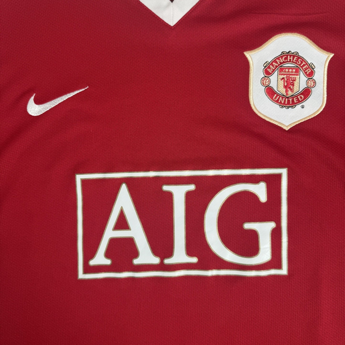 Ferdinand 5 Manchester United 2006/2007 Home Football Shirt XL